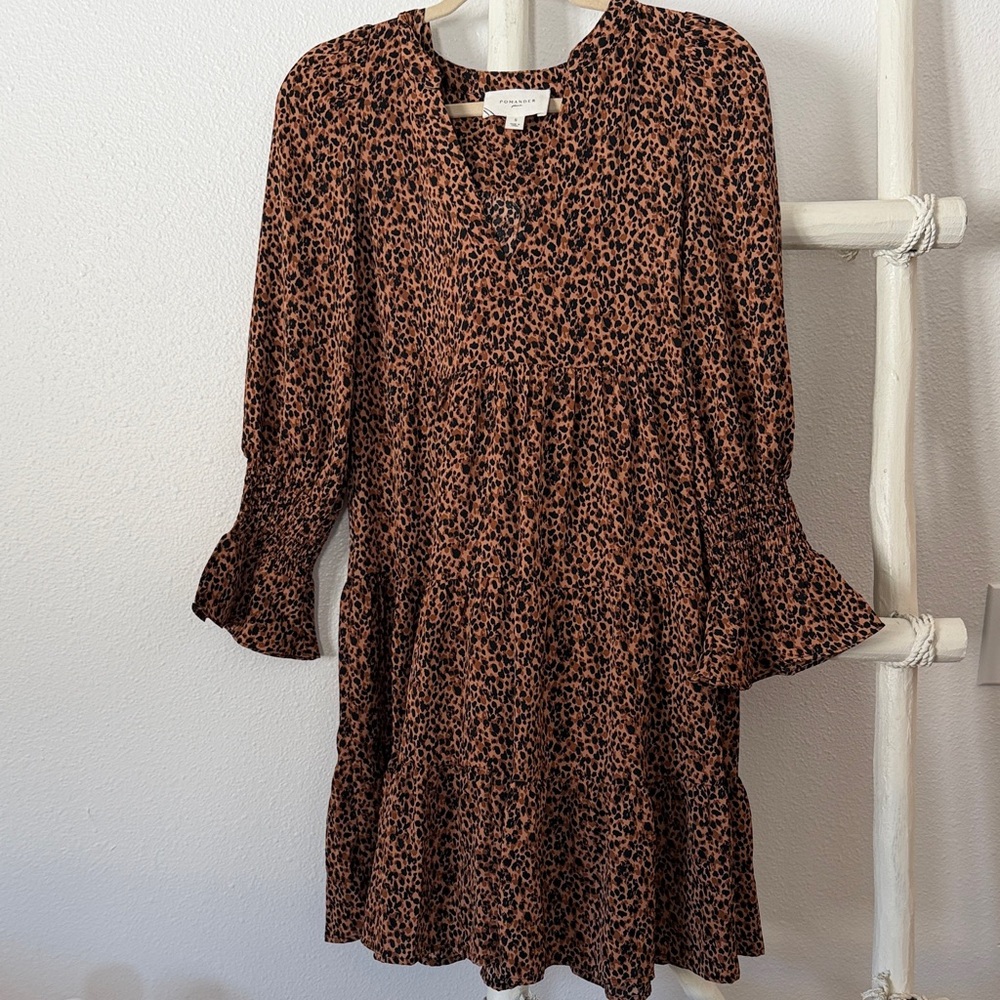 NWOT Pomander Place Leopard Kenzo Dress - Picture 3 of 6